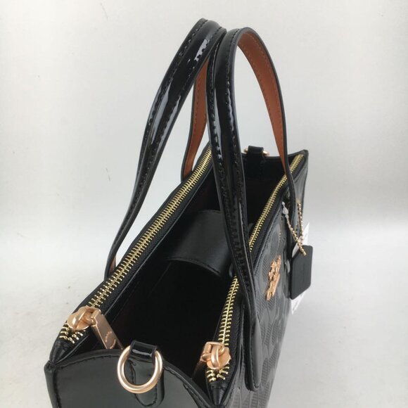 Coach Nina Small Tote Bag In Signature Leather CV400 - Picture 6 of 6